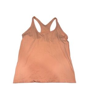 DSG Seamless Support Tank Women's XXL Summer Peach Ribbed Moisture Wicking